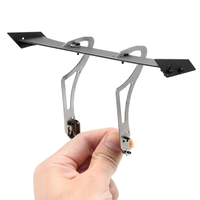 CHRCOED Metal Rear Wing for 1/10 RC On-Road Car, Metal