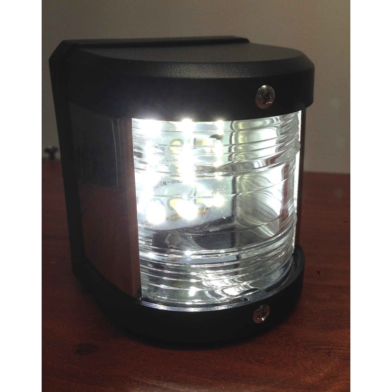 Pactrade Marine Boat Pontoon LED Navigation Light Black ABS Plastic