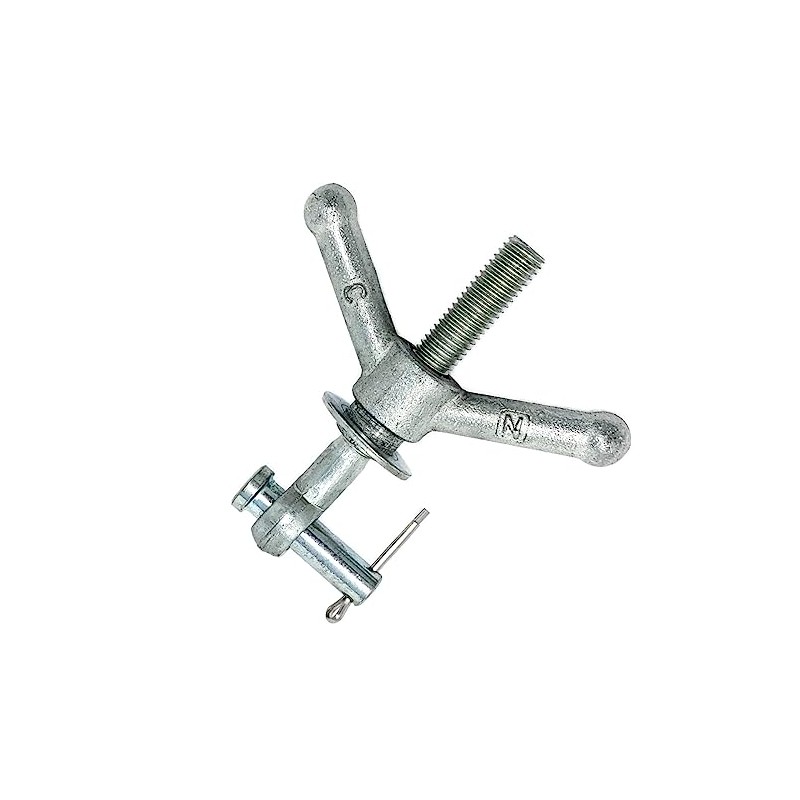 Gloxco Wingnut Assembly for Manways, 5/8" Eye Bolt, 5-1/2" Long,