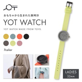 YOT WATCH Women's Analog Sustainable 32mm, Khaki, Casual
