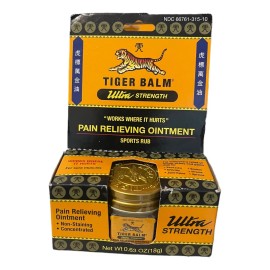 Pomada Contra Dolor Tiger Balm Ultra Strength, Alivia Dolor