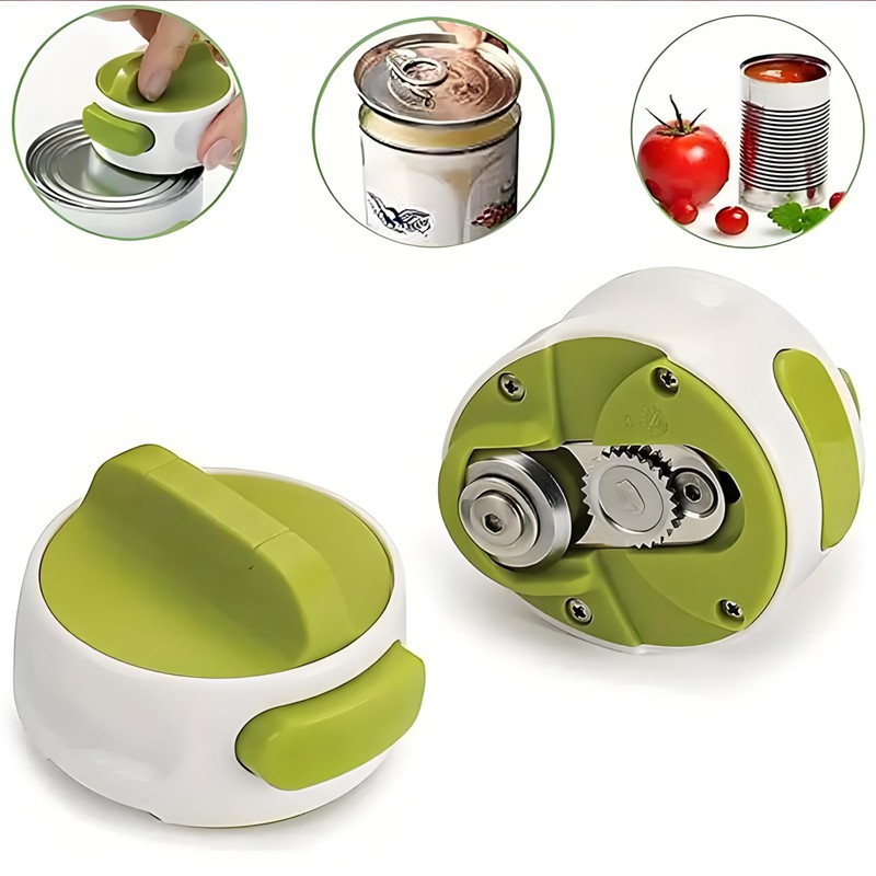Multi-Function Manual Rotating Can Opener & Bottle Opener ，Tin Opener