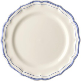 GIEN 1540B6AB Fillet Blue Dessert Plate