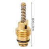 20 Pcs Air Conditioning Valve Core Aluminum Alloy Copper Automotive