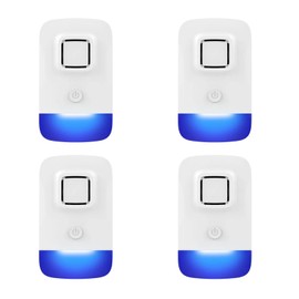 Ultrasonic Pest Repeller Plug in, Electronic ​Rodent Repellent​ for ​Indoor​ Home, ​Mosquito Repellent​, ​Cockroach Killer, ​Spider Repellent​ (4 Pack)