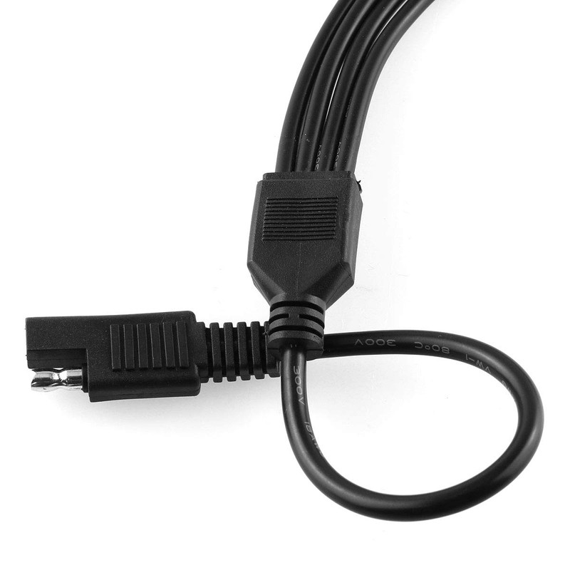 DGZZI SAE Power Extension Cable 40cm 18AWG Y Splitter 1
