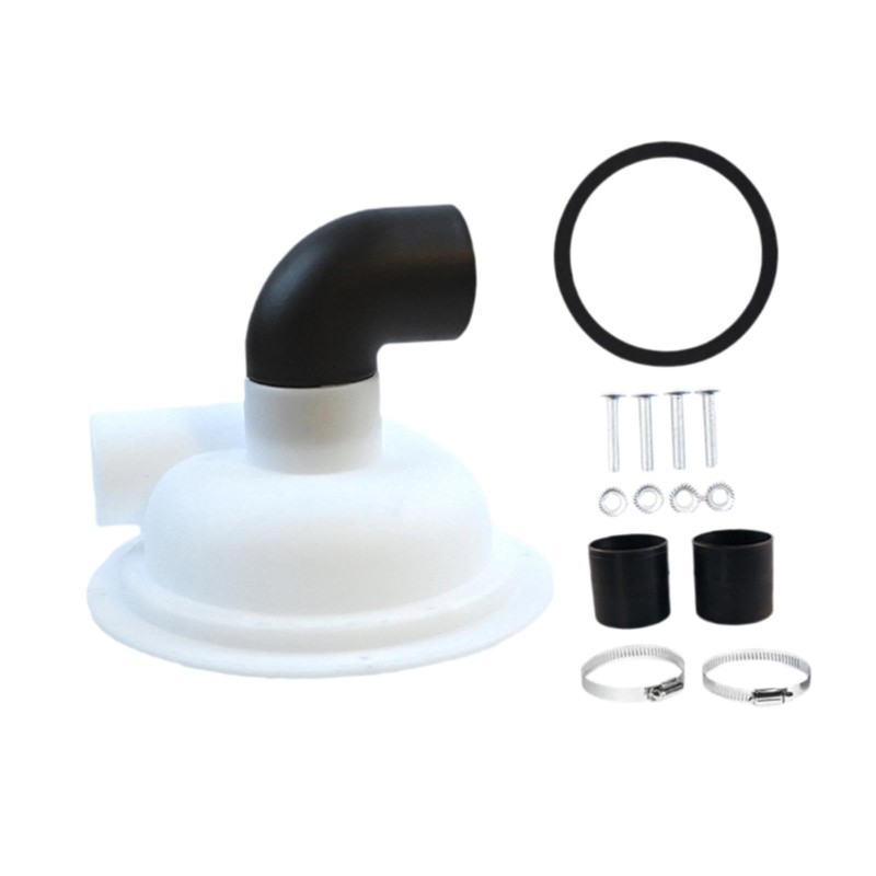 WeiLaiKeQi Vacuum Dust Separator, Dust Collector with Elbow, Woodworking Sand
