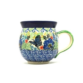 Polish Pottery Mug - 11 oz. Bubble - Unikat Signature U4600