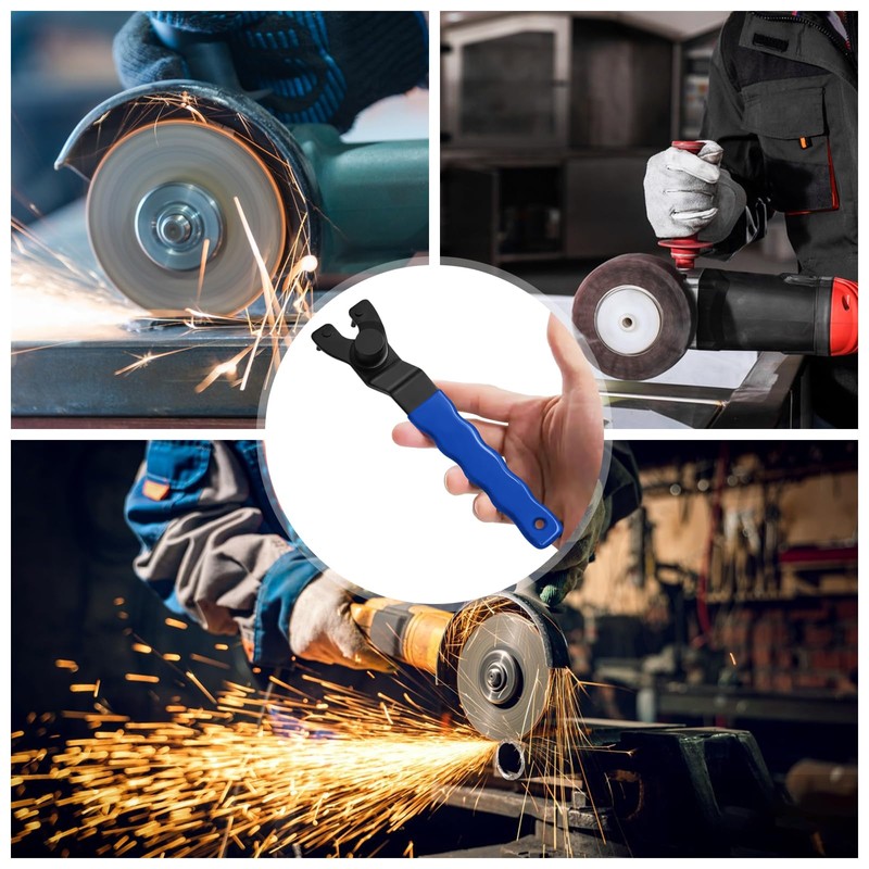LYCBTC Universal Angle Grinder Wrench - Adjustable Spanner Tool |
