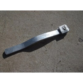 Lockrod Weld-On Cam Action Latch Trailer Door Handle 14" Steel Replacement Handle