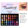 Highly Pigmented Eye Makeup Palette, Matte Shimmer Metallic Eyeshadow Pallet