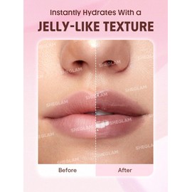 SHEGLAM Jelly Wow Tinted Lip Oil Plumping Lip Gloss Natural -Hot Shot