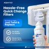 Aqua Flo 41407001 Sediment Filter – Quick Change Pre-Filter for