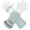 1 Pair Long Gardening-Gloves Women/Men-Thorn proof Rose Pruning Heavy Duty