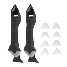 2PCS Razor Blade Scraper 3 In 1 Multifunctional Glue Stripping Tool for Home Maintenance