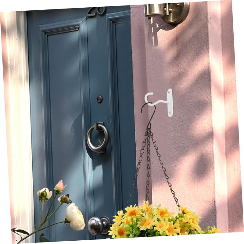 Totority 2pcs Iron Ceiling Hooks for Plants Minimalist Wall Hooks