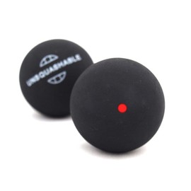 Unsquashable Squash Medium Speed Ball - Black