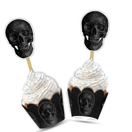 Seyal® Skull Cupcake Wrapper