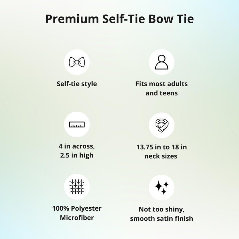 tiemart Premium Self-Tie Bow Tie (Victorian Lilac)