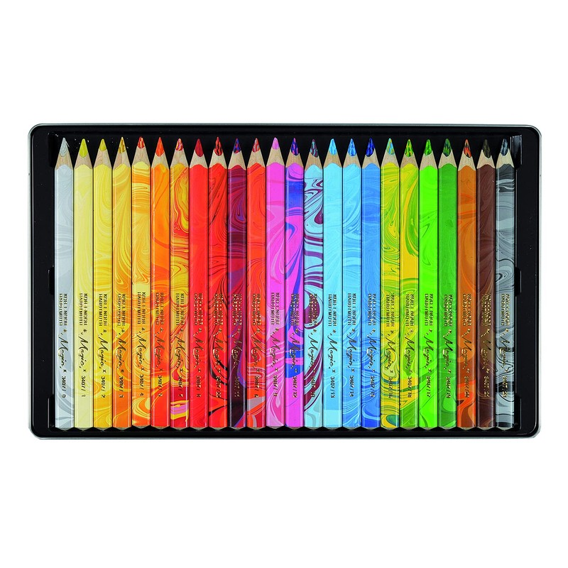 Koh-I-Noor Magic Jumbo Triangular Coloured Pencil, Pack of 24, Multicolor