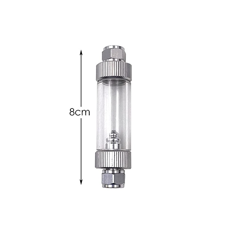 CENPEK Water Plant CO2 Bubble Counter Double Head Non-return Bubble