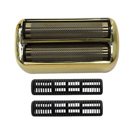 XSPANDER New Practical Double Foil Head and Cutters Replacement Fit for FX FX3#FXRF2G Gold Shaver