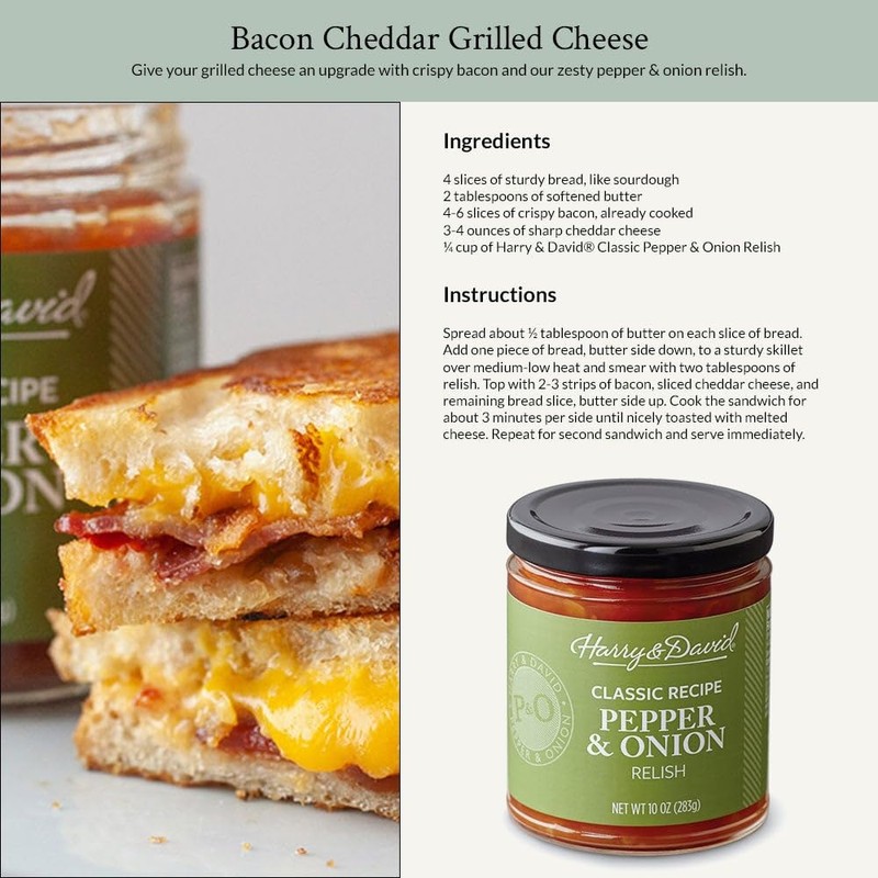 Harry & David Classic Recipe Pepper & Onion Relish (10