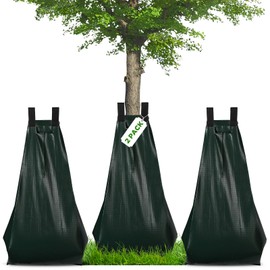 2 Pack Tree Watering Bags, 20 Gallon Reusable Heavy Duty Slow Release Water Bags for Trees, Durable PE Tree Drip Irrigation Bags with Heavy Duty Zipper, Deep Root Targeting