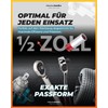 chemicalworkz Socket Spanner Set Protective Insert 17 mm 19 mm