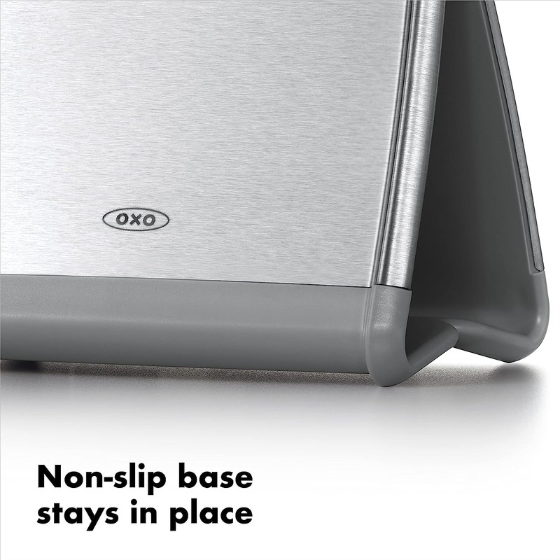 OXO Good Grips Neat Napkin Holder, Stainless Steel - Pack