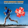EastyGold Running Speed Chute Resistance Parachute 56 inch Powerchute Umbrella