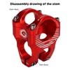 Aluminum Alloy Bicycle Stem 31.8mm Bike Short Stem for Road