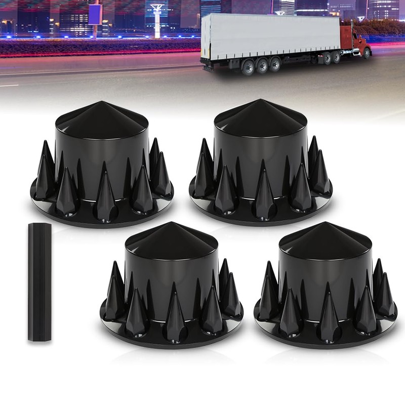 G-PLUS Rear Wheel Axle Hub Cover Kit 33mm Spiked Screw