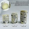 MOZEAL Hand-poured Unscented Candle,Dripless Pillar Candle set of 3,Includes 4",
