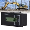 Excavator Timer Hour Meter Remote Control LCD Digital Display 12V‑36V