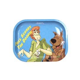 Scooby Doo Metal Rolling Tray - Pass Scooby The Doobie Tray Small 18cm x 14cm