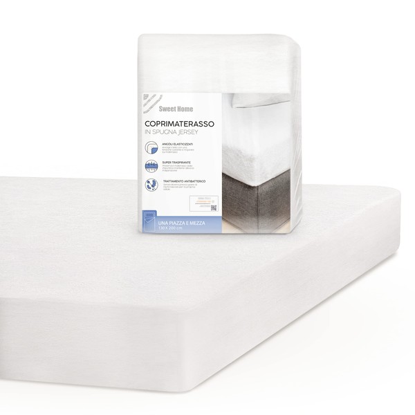 Sweet Home - Jersey and Cotton Mattress Cover 130 x