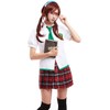 WELLERS Mari Makinami Uniform [Neon Genesis Evangelion] Cosplay Costume Set