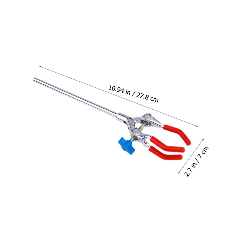ABOOFAN Prong Adjustable Laboratory Clamp Versatile Flask and Test Tube