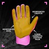 BRUCE BOLT Bader Series Short Cuff Pink Batting Glove -