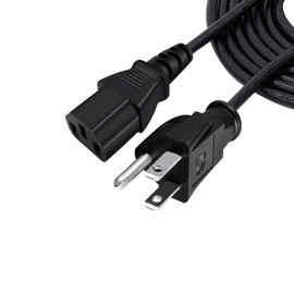 8ft 3 Prong Power Cord for Presonus Studio Monitor Eris E5, ERIS E8 Speaker Power Cord Replacement AC Extension Cable