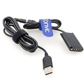 Eonvic NP-BX1 DC Coupler Kit DK-X1 Charger Kit for Sony Cybershot DSC-RX1, DSC-RX1R, DSC-RX100, DSC-RX100M II, DSC-RX100 III, RX100 IV, M2, M3, M4 Cameras
