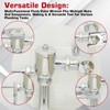 Yaocom 7-3/4 Spud Wrench Flush Valve Wrench Ergonomic Multiple Wrenches