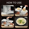 Dumpling Maker, Double Head & Stainless Steel, Kitchen Accessories