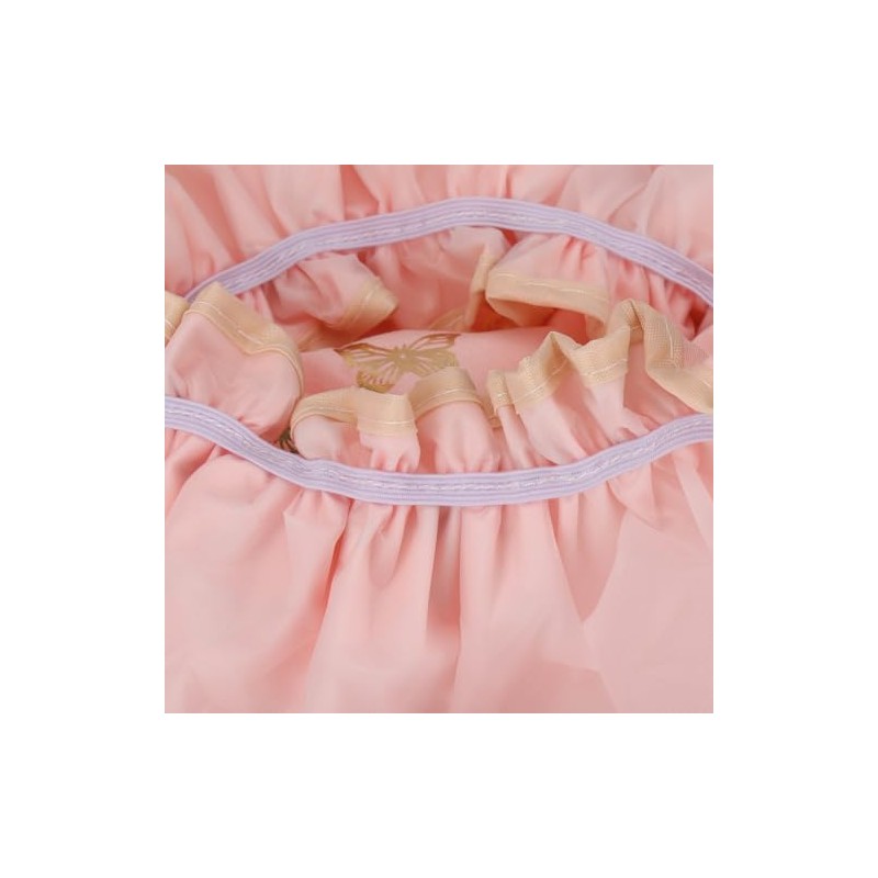 Tbestmax Gorros Ducha Mujer Niña Reutilizables Impermeables Doble Capa Diseño