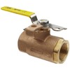 Apollo 75-100 Series Bronze Ball Valve with Automatic Drain, Two