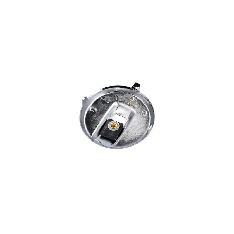Set: Ignition Switch Cover Stainless Steel Chrome-Plated with Small Parts