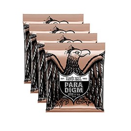 4 PACK Ernie Ball 2078 Paradigm Phosphor Bronze Acoustic Guitar Strings Light 11-52