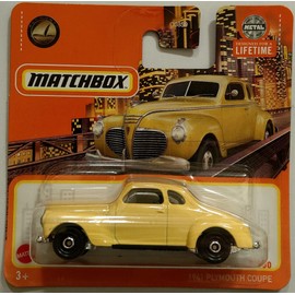 Kauf und Spar 2024 - 1941 Plymouth Coupe [Yellow] 8/100 - Model Car - Car - Classic - HVN68 - Adults