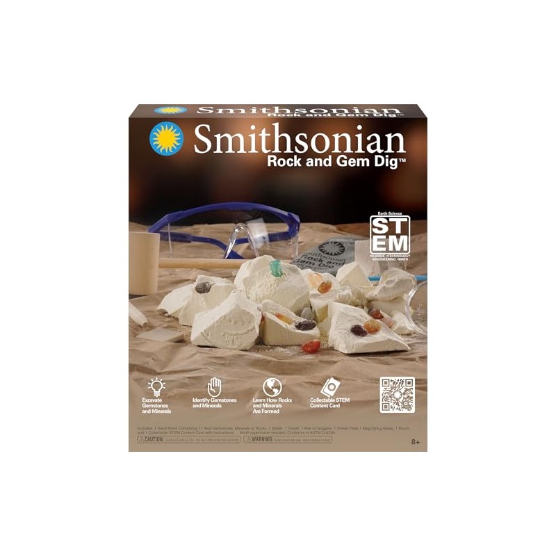 Smithsonian Rock and Gem Dig, Brown